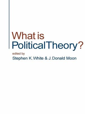 cover image of What is Political Theory?
